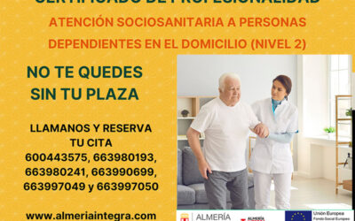 ¿QUIERES FORMARTE EN UNA PROFESIÓN DE FUTURO?
