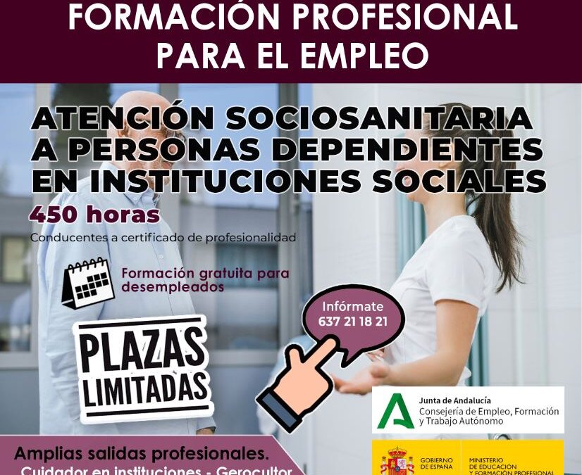 PUBLICACION ACTA DE ADMISION DEFINITIVA – SSCS0208 ATENCIÓN SOCIOSANITARIA A PERSONAS DEPENDIENTES EN INSTITUCIONES SOCIALES